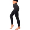 image:image90 Degree By Reflex High Waist Legging 78 Tummy Control Yoga Workout PantsBlack
