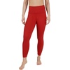 image:image90 Degree By Reflex High Waist Legging 78 Tummy Control Yoga Workout PantsFiery Red