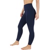 image:image90 Degree By Reflex High Waist Power Flex Tummy Control LeggingsDark Navy