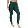 image:image90 Degree By Reflex High Waist Power Flex Tummy Control LeggingsEmerald