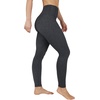 image:image90 Degree By Reflex High Waist Power Flex Tummy Control LeggingsHeather Charcoal