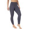 image:image90 Degree By Reflex High Waist Power Flex Tummy Control LeggingsMoonless Night