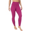 image:image90 Degree By Reflex High Waist Power Flex Tummy Control LeggingsPlum Violet