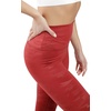 image:image90 Degree By Reflex High Waist Tummy Control Squat Proof Ankle Length Printed LeggingsCamo Sangria
