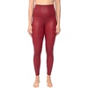 image:image90 Degree By Reflex High Waist Tummy Control Squat Proof Ankle Length Printed LeggingsCracked Rhubarb