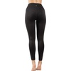image:image90 Degree By Reflex High Waist Tummy Control Squat Proof Ankle Length Printed LeggingsLeopard Black Elastic Free