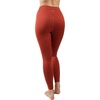 image:image90 Degree By Reflex High Waist Tummy Control Squat Proof Ankle Length Printed LeggingsLeopard Burnt Amber Elastic Free