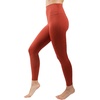 image:image90 Degree By Reflex High Waist Tummy Control Squat Proof Ankle Length Printed LeggingsLeopard Burnt Amber Elastic Free