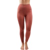image:image90 Degree By Reflex High Waist Tummy Control Squat Proof Ankle Length Printed LeggingsLeopard Terracotta Elastic Free
