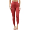 image:image90 Degree By Reflex High Waist Tummy Control Squat Proof Ankle Length Printed LeggingsPython Sangria