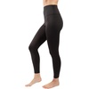 image:image90 Degree By Reflex High Waist Tummy Control Squat Proof Ankle Length Printed LeggingsSnake Black Elastic Free
