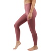 image:image90 Degree By Reflex High Waist Tummy Control Squat Proof Ankle Length Printed LeggingsSnake Rouge Blush Elastic Free