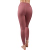 image:image90 Degree By Reflex High Waist Tummy Control Squat Proof Ankle Length Printed LeggingsSnake Rouge Blush Elastic Free