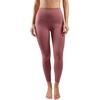 image:image90 Degree By Reflex High Waist Tummy Control Squat Proof Ankle Length Printed LeggingsSnake Rouge Blush Elastic Free