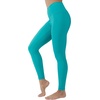 image:image90 Degree By Reflex Interlink Ribbed High Crossover Waist 78th Ankle LeggingBlue Grass