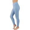 image:image90 Degree By Reflex Interlink Ribbed High Crossover Waist 78th Ankle LeggingDitch Denim