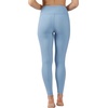 image:image90 Degree By Reflex Interlink Ribbed High Crossover Waist 78th Ankle LeggingDitch Denim