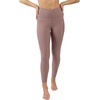 image:image90 Degree By Reflex Interlink Ribbed High Crossover Waist 78th Ankle LeggingHoney Glow