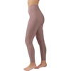 image:image90 Degree By Reflex Interlink Ribbed High Crossover Waist 78th Ankle LeggingHoney Glow