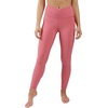 image:image90 Degree By Reflex Interlink Ribbed High Crossover Waist 78th Ankle LeggingSlate Rose