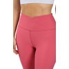 image:image90 Degree By Reflex Interlink Ribbed High Crossover Waist 78th Ankle LeggingSlate Rose