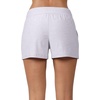 image:image90 Degree By Reflex Lightweight Lounge Shorts  Casual Summer Jersey Shorts for Women  2 Pack  Heather Chalk VioletHeather Charcoal  1X