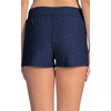 image:image90 Degree By Reflex Lightweight Lounge Shorts  Casual Summer Jersey Shorts for Women  2 Pack  Heather Moonlit OceanHeather Charcoal  1X