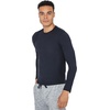 image:image90 Degree By Reflex Mens Dry Fit Soft Crew Neck Long Sleeve Shirt Fitted TopBlack