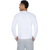image:image90 Degree By Reflex Mens Dry Fit Soft Crew Neck Long Sleeve Shirt Fitted TopWhite