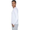 image:image90 Degree By Reflex Mens Dry Fit Soft Crew Neck Long Sleeve Shirt Fitted TopWhite