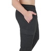 image:image90 Degree By Reflex Mens Fleece Jogger Soft Workout Pant with Side and Cargo PocketsBlack W Cargo Pocket