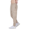 image:image90 Degree By Reflex Mens Fleece Jogger Soft Workout Pant with Side and Cargo PocketsLeafless Tree W Cargo Pocket