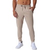 image:image90 Degree By Reflex Mens Fleece Jogger Soft Workout Pant with Side and Cargo PocketsLeafless Tree W Zipper Pocket