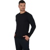 image:image90 Degree By Reflex Mens Terry Brushed Long Sleeve TopBlack