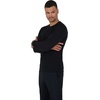 image:image90 Degree By Reflex Mens Terry Brushed Long Sleeve TopBlack
