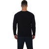image:image90 Degree By Reflex Mens Terry Brushed Long Sleeve TopBlack