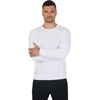 image:image90 Degree By Reflex Mens Terry Brushed Long Sleeve TopWhite