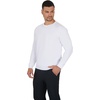 image:image90 Degree By Reflex Mens Terry Brushed Long Sleeve TopWhite