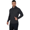 image:image90 Degree By Reflex Soft Half Zip Pullover Long Sleeve Workout Running Shirt for MenBlack WPocket