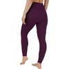 image:image90 Degree By Reflex Squat Proof High Waist Interlink Leggings for WomenPotent Purple