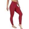 image:image90 Degree By Reflex Squat Proof High Waist Interlink Leggings for WomenRhubarb