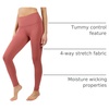 image:image90 Degree By Reflex Squat Proof High Waist Interlink Leggings for WomenTerracotta