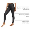 image:image90 Degree By Reflex Womens Faux Leather Leggings Matte High Waisted High Shine Faux Leather Ankle LeggingsBlack