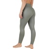 image:image90 Degree By Reflex Womens Faux Leather Leggings Matte High Waisted High Shine Faux Leather Ankle LeggingsMulled Basil