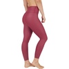 image:image90 Degree By Reflex Womens Faux Leather Leggings Matte High Waisted High Shine Faux Leather Ankle LeggingsRouge