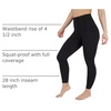 image:image90 Degree By Reflex Womens Fleece Lined Leggings Winter Yoga PantsBlack