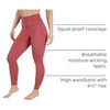 image:image90 Degree By Reflex Womens Fleece Lined Leggings Winter Yoga PantsMarsala