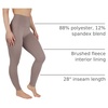 image:image90 Degree By Reflex Womens Fleece Lined Leggings Winter Yoga PantsMocha