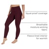 image:image90 Degree By Reflex Womens Fleece Lined Leggings Winter Yoga PantsPort Royale