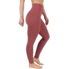 image:image90 Degree By Reflex Womens High Waist Ankle Length LeggingsApple Butter